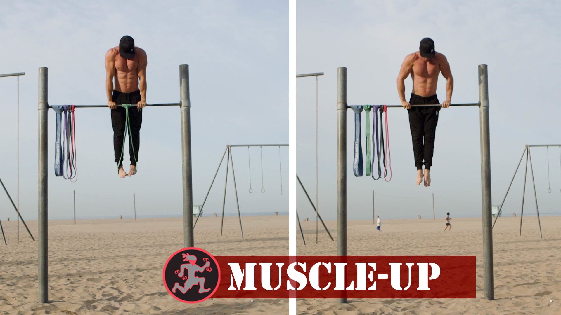 Calisthenics Bodyweight Training Bands for Muscle Ups
